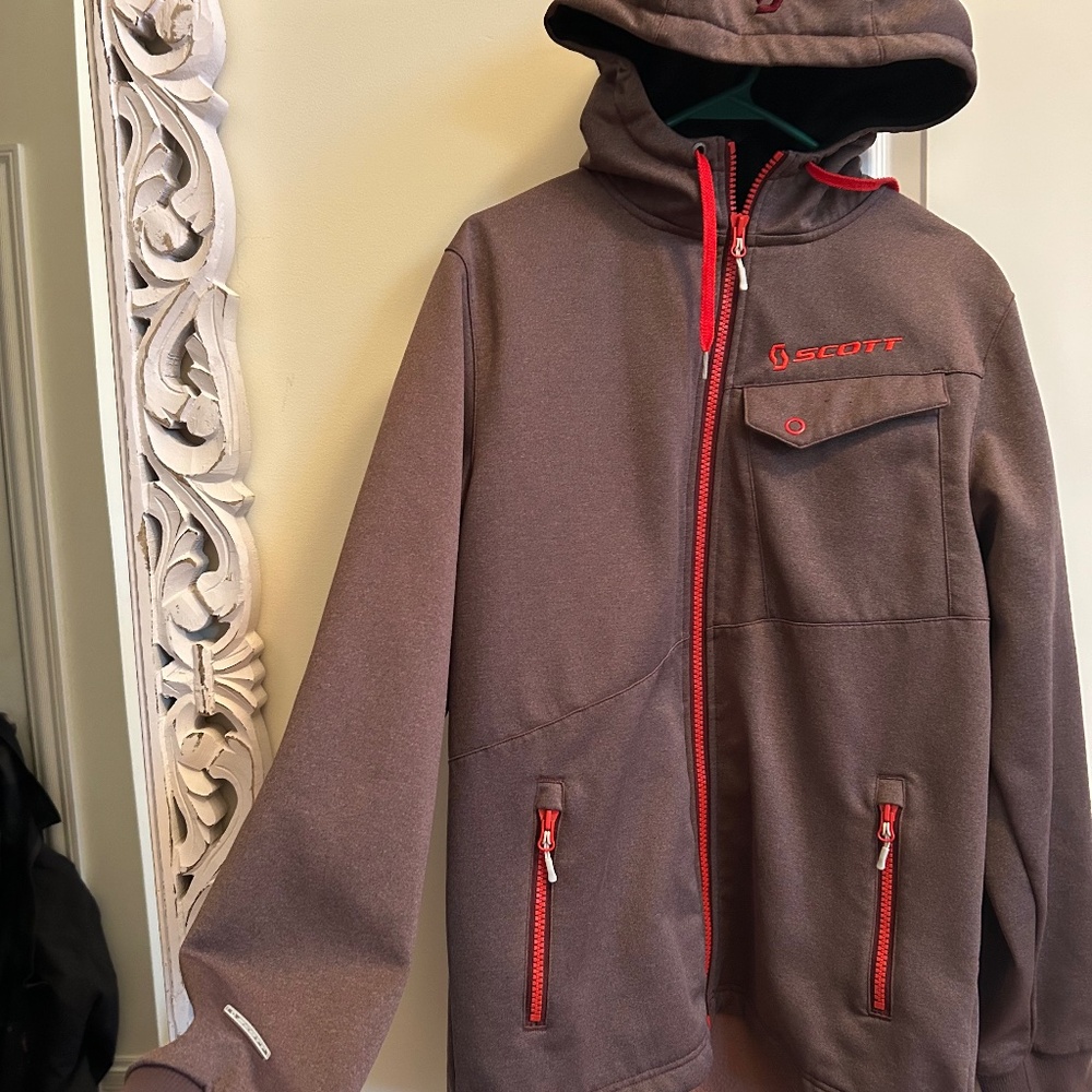 SCOTT ski Men's L hooded jacket
